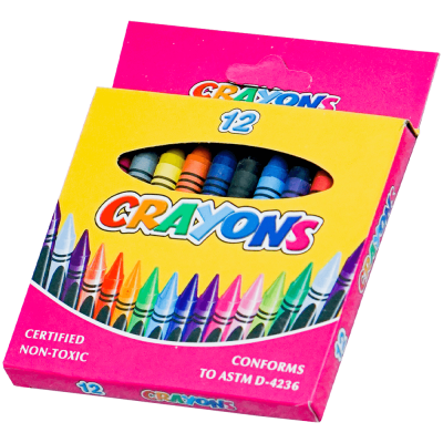Creioane cerate 12 culori pentru copii non toxic Adison